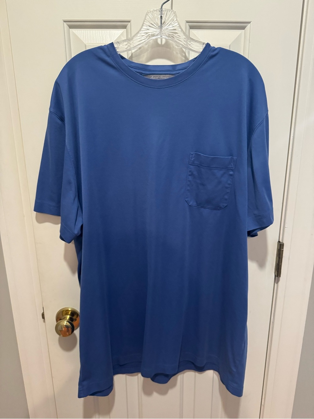 Daniel Cremieux Blue Short-Sleeve Pocket Tee